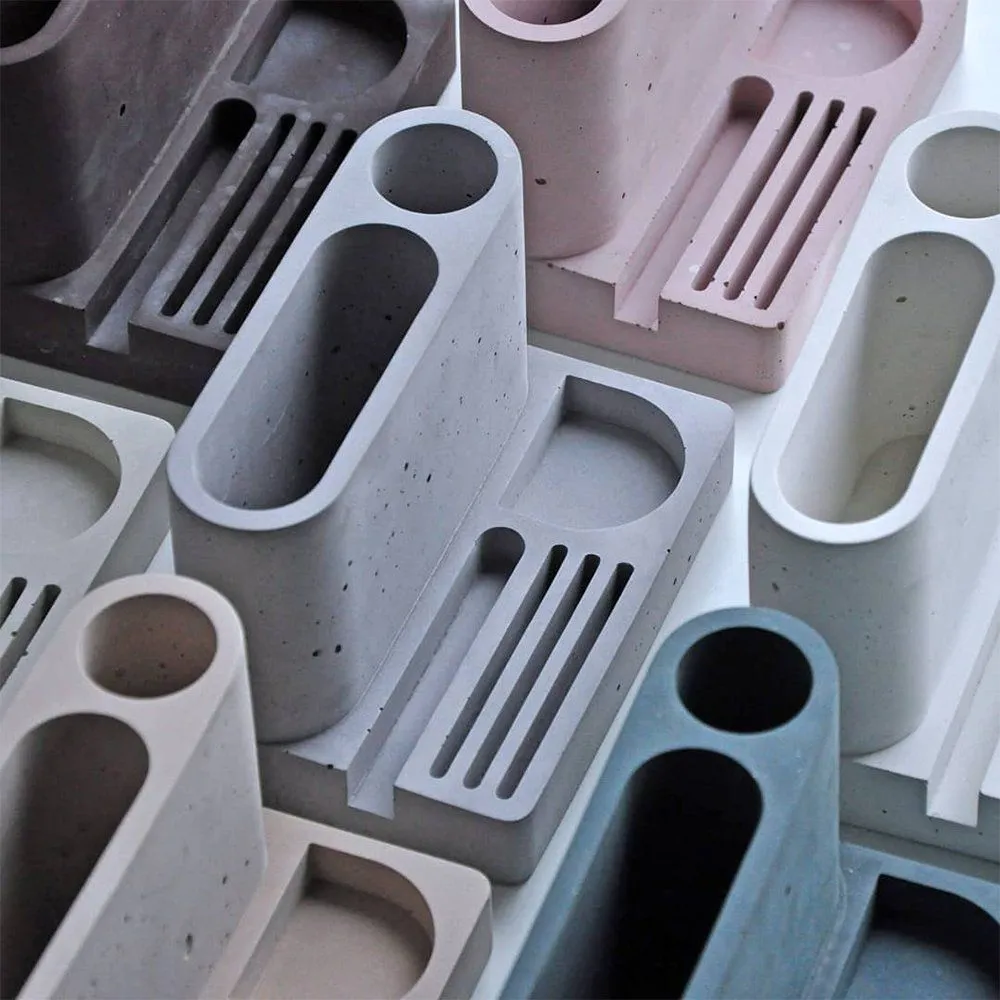 Органайзер CONCRETE COLOR Zigrid серый шелк - фото 2