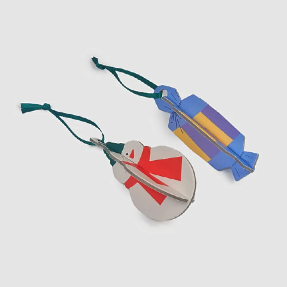 Украшения на ёлку Подписные Издания "Конфета и Снеговик" - фото 4