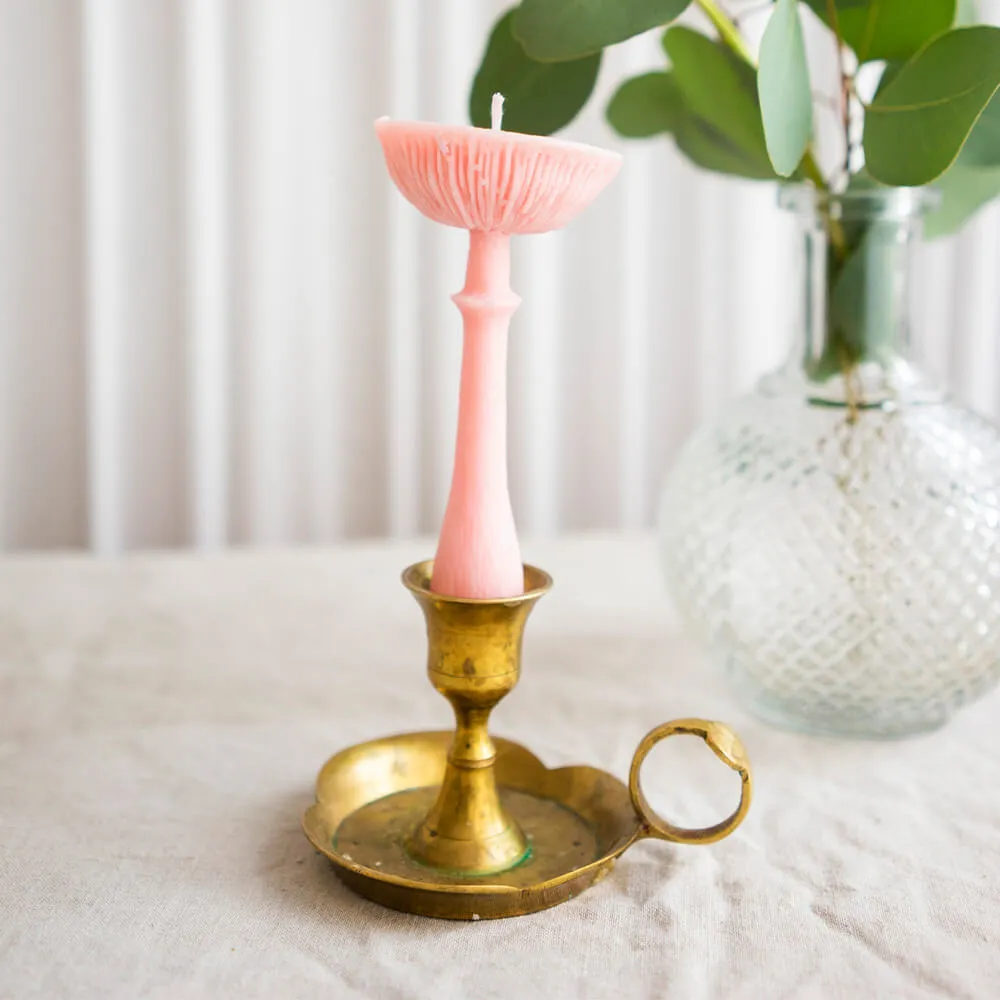 Ароматическая свеча Unification Love Гриб шляпкой вверх нежно-розовый - фото 1