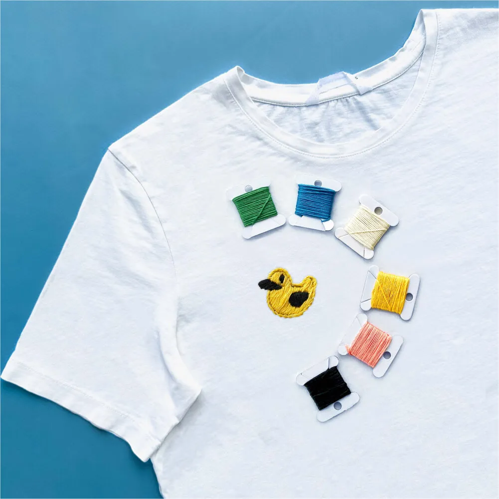 Набор для вышивки на одежде Не белый лист (разные дизайны) - фото 7