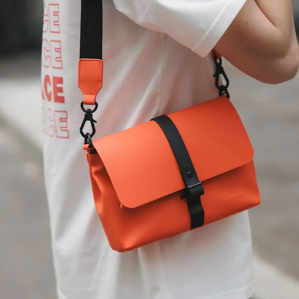 Кроссбоди сумка Gaston Luga Splash Orange Flame - фото 2