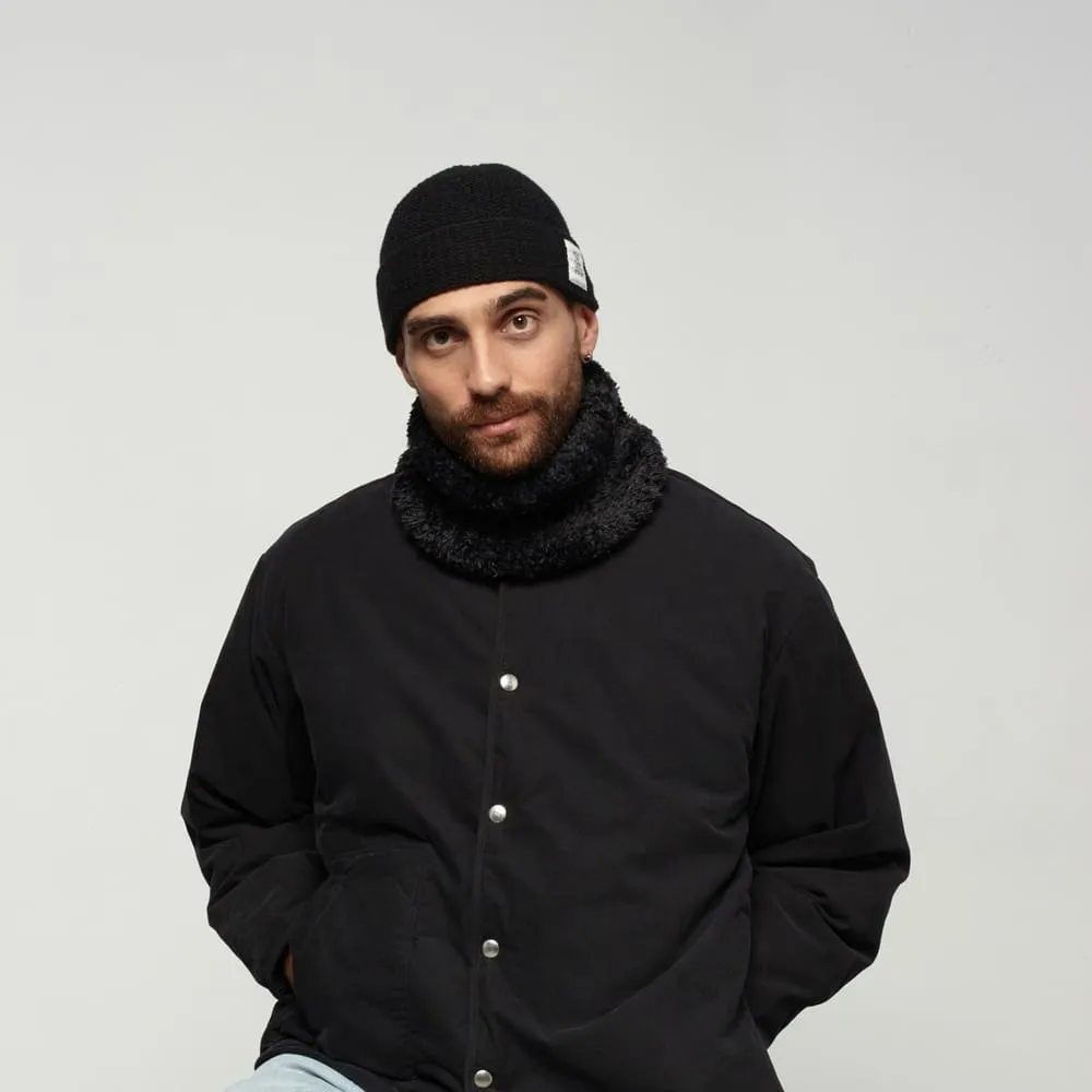 Шапка CHECK YA HEAD черная T1905/1 - фото 1