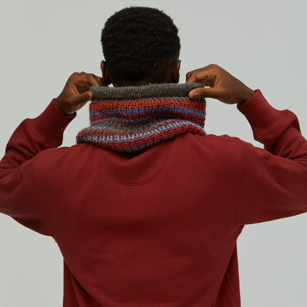 Ворот CHECK YA HEAD шерстяной синий меланж 2273 - фото 6