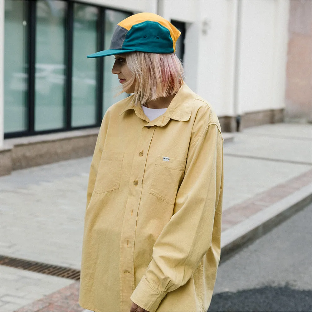 Кепка Friend Function Colorblock бирюзово-желтая - фото 3