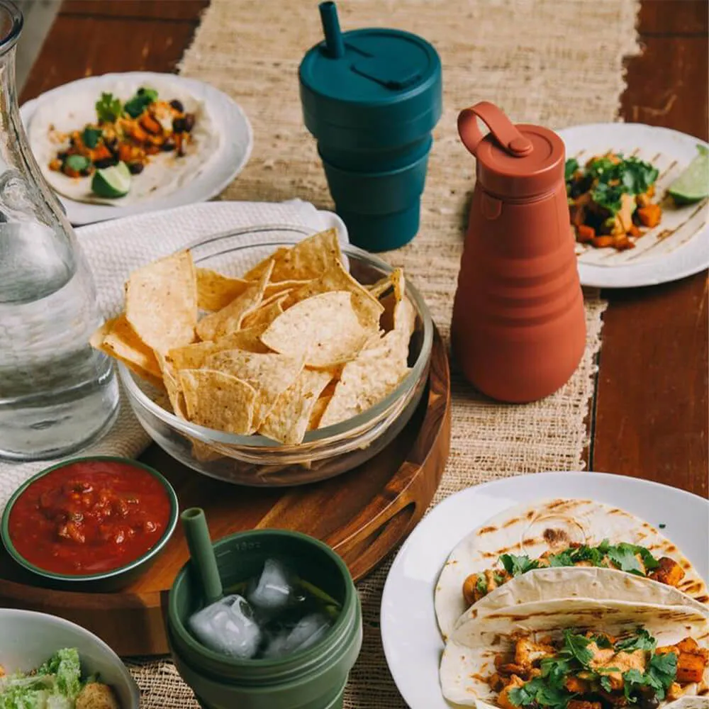 Складная бутылка Stojo Nutmeg 592 мл - фото 6