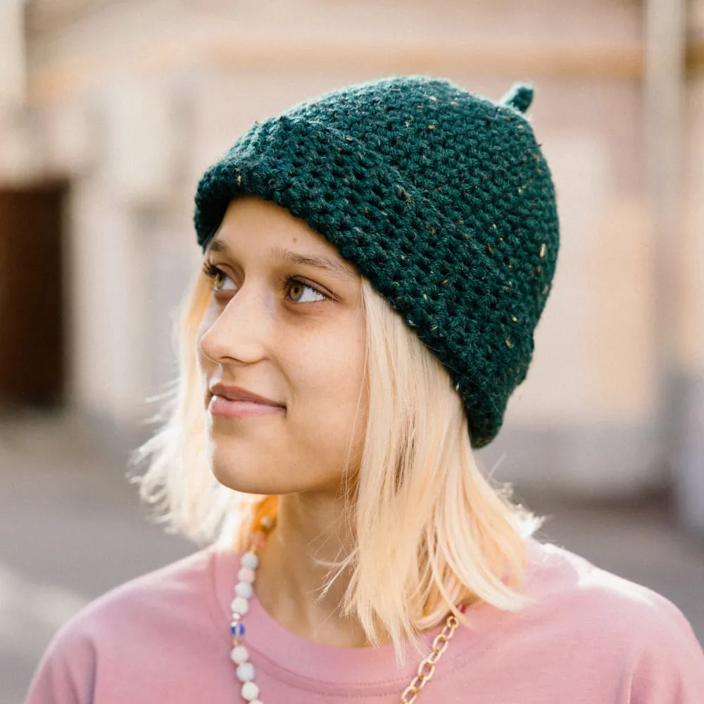 Шапка CHECK YA HEAD зелёная 2467/154 - фото 9