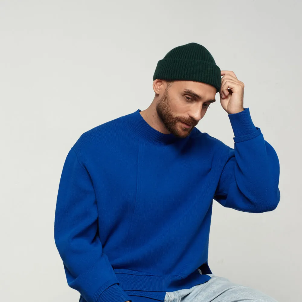 Шапка CHECK YA HEAD тёмно-зелёная T1504/154 - фото 9