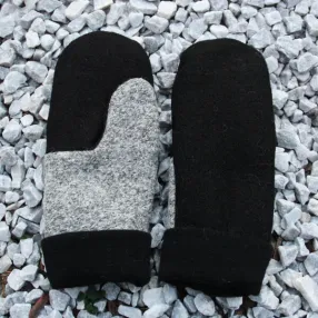 Варежки Friend Function Черно-серые