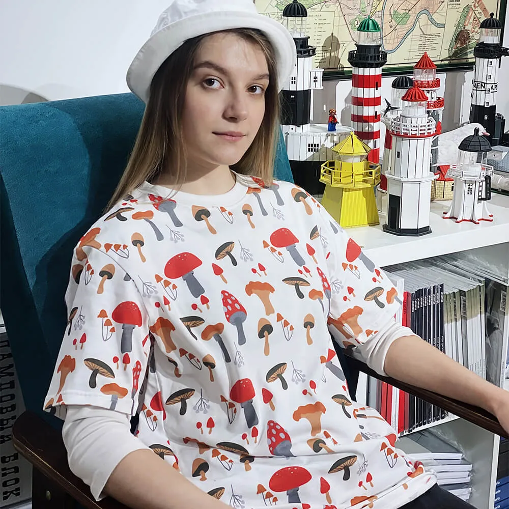 Футболка Friend Function Грибная белая - фото 7