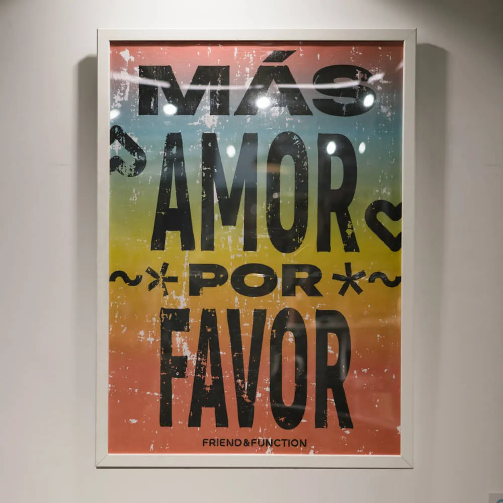 Плакат Friend Function Mas Amor разноцветный - фото 3