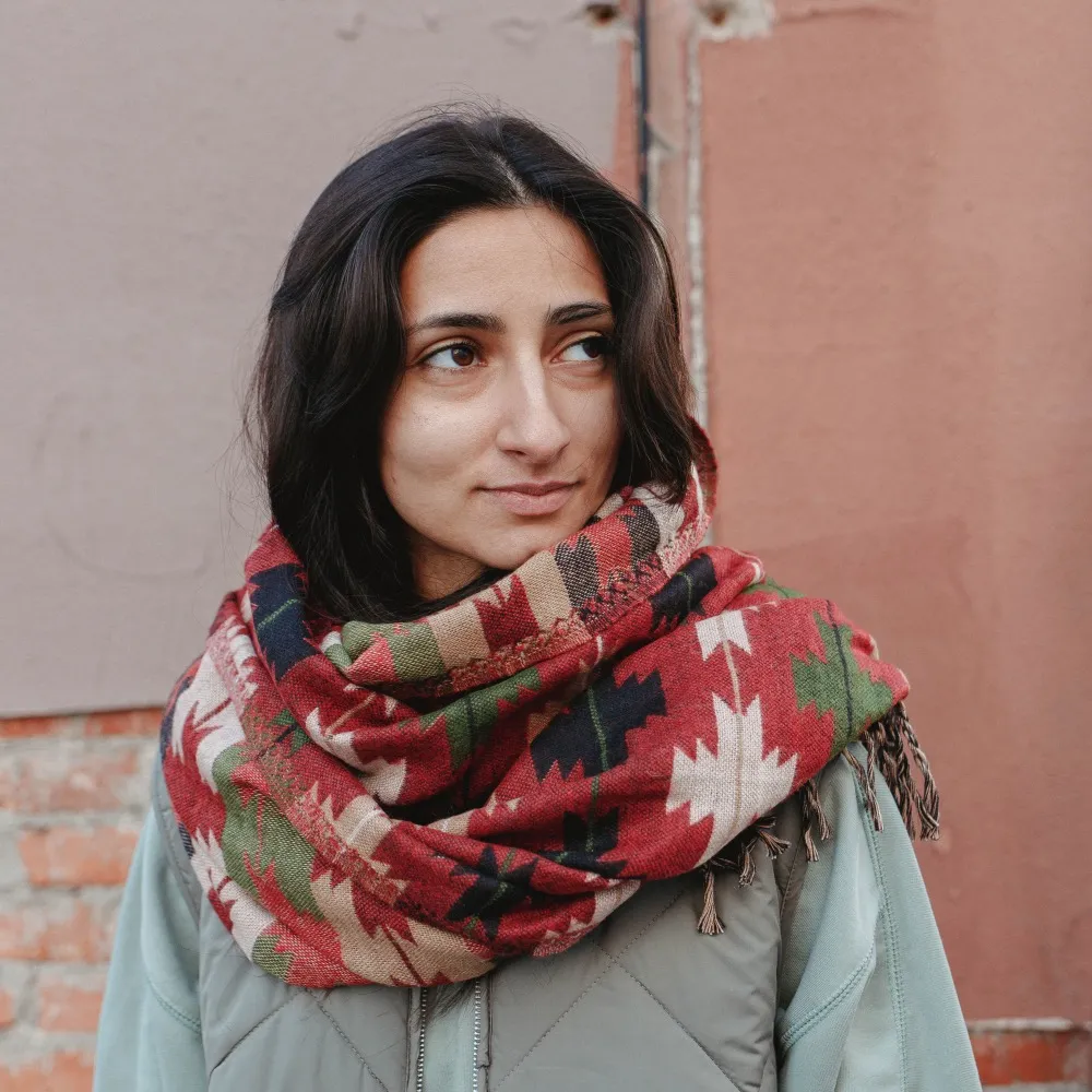 Непальский шарф Чаутарья - фото 4