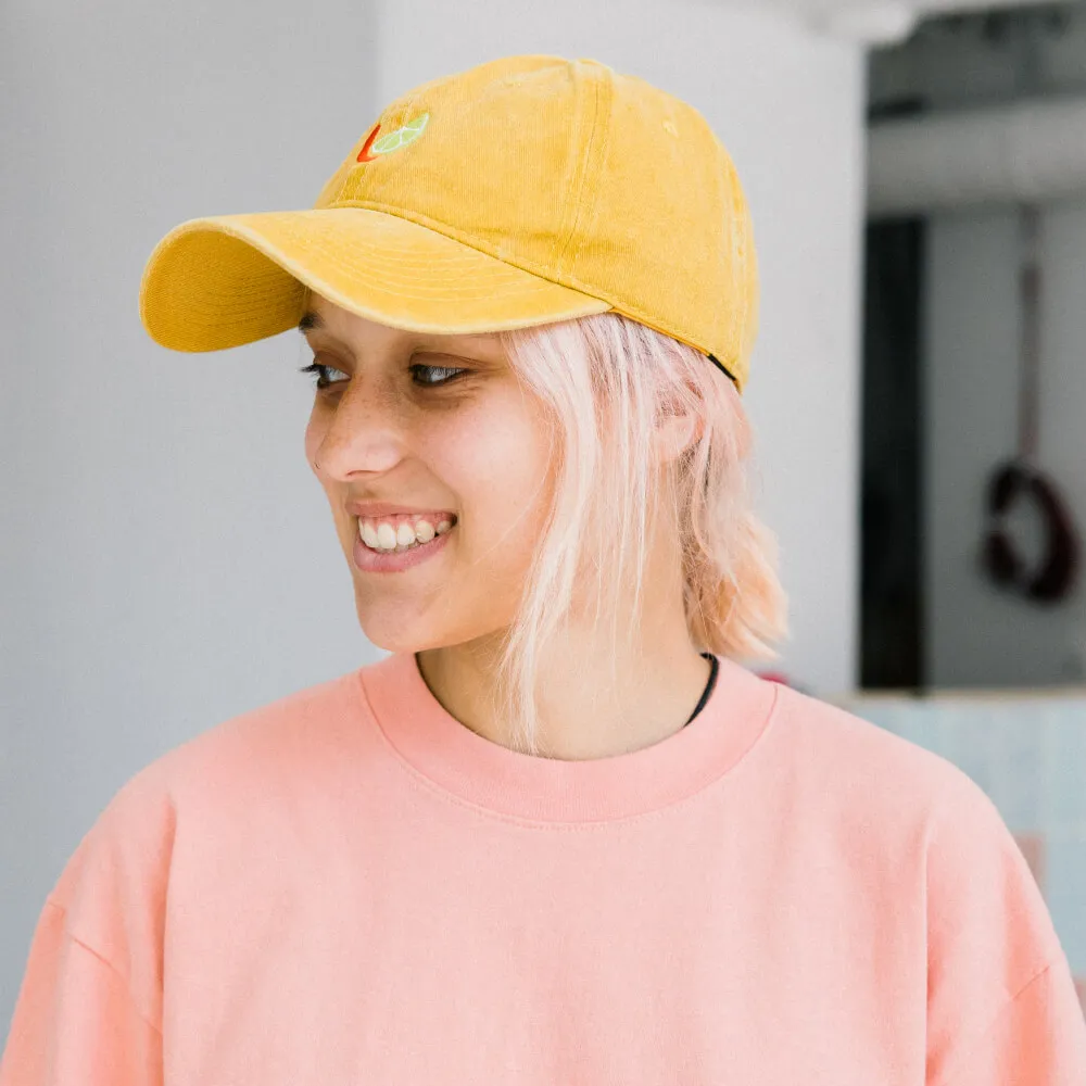 Бейсболка Faded с вышивкой лайм и перчик - фото 7