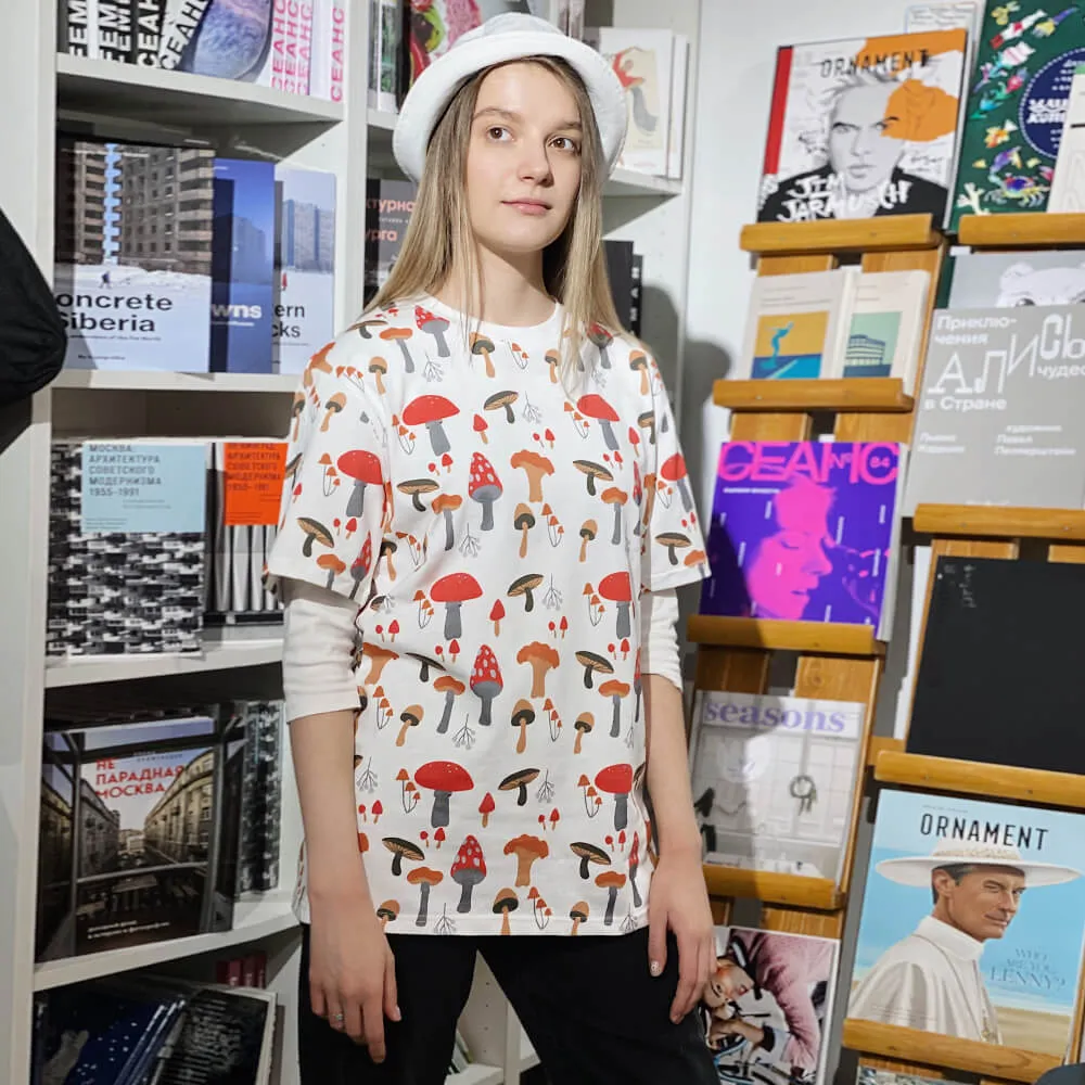 Футболка Friend Function Грибная белая - фото 6