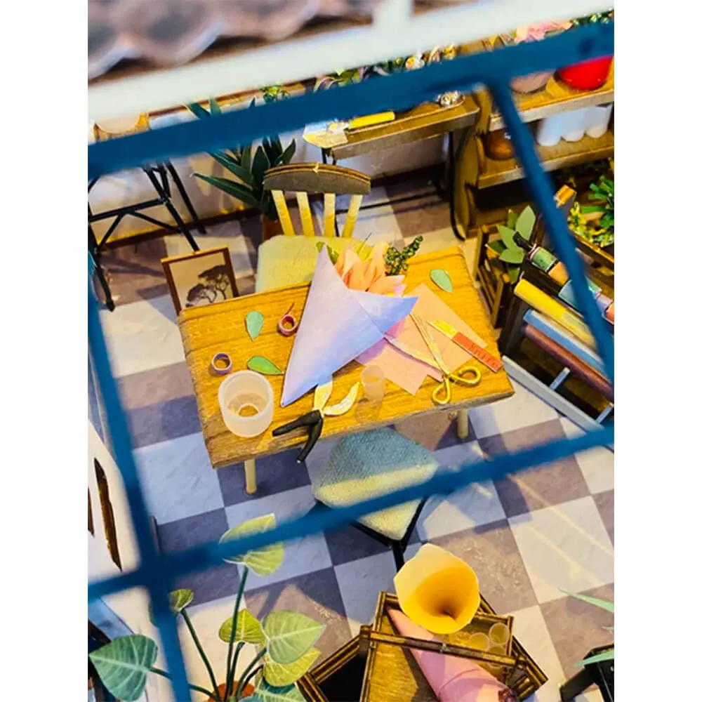 Интерьерный конструктор Robotime Emily's Flower Shop - фото 10