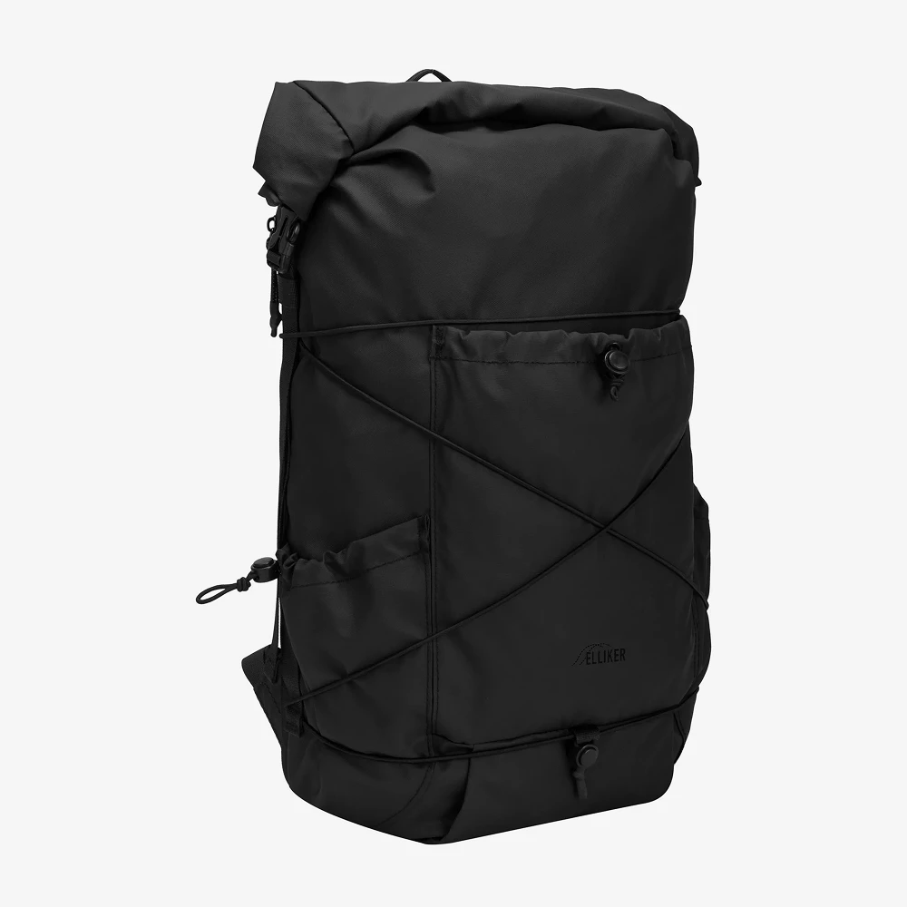 Рюкзак ELLIKER Buckden Roll Top 24/35L Black - фото 6