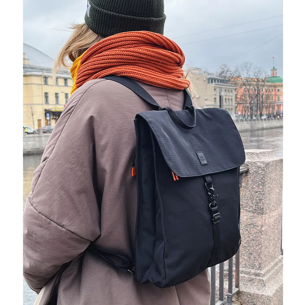 Рюкзак Lefrik Handy Mini Vandra Black Ripstop - фото 4