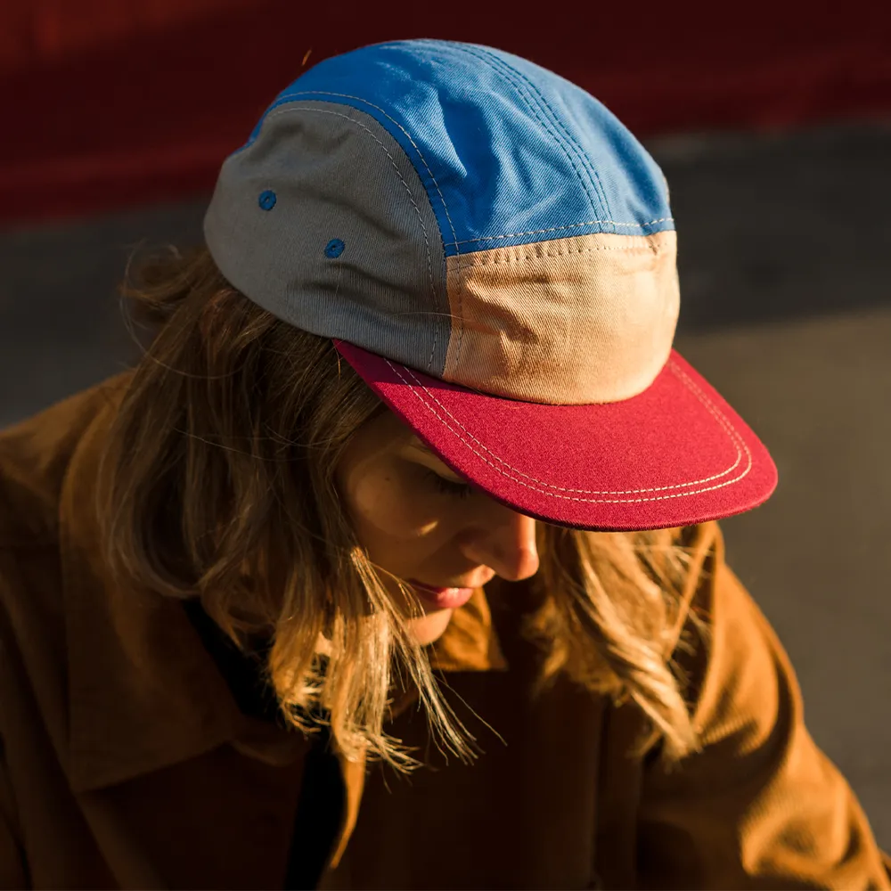 Кепка Friend Function Colorblock (красный козырек) - фото 3