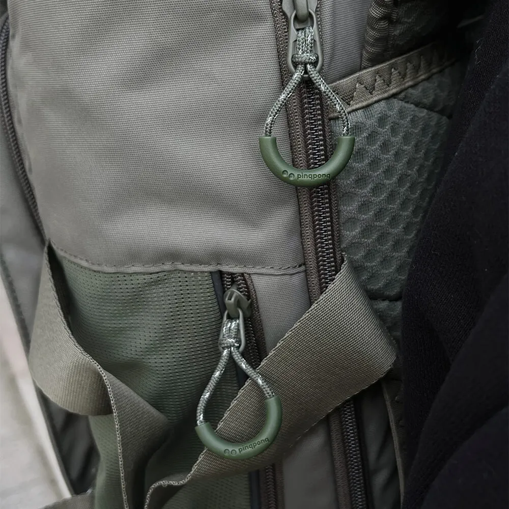 Рюкзак Pinqponq Blok Medium Airy Olive - фото 8