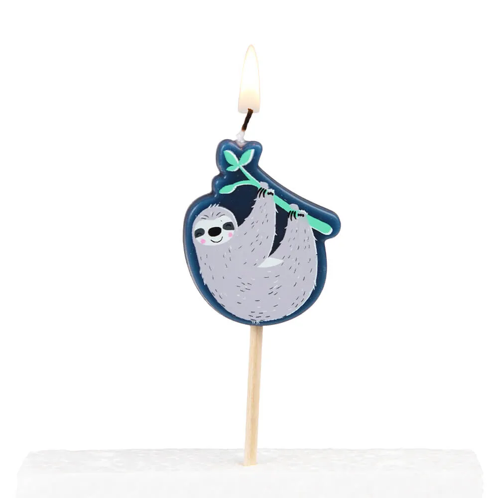 Свечи для торта Ленивцы REX - набор 6 шт - фото 2