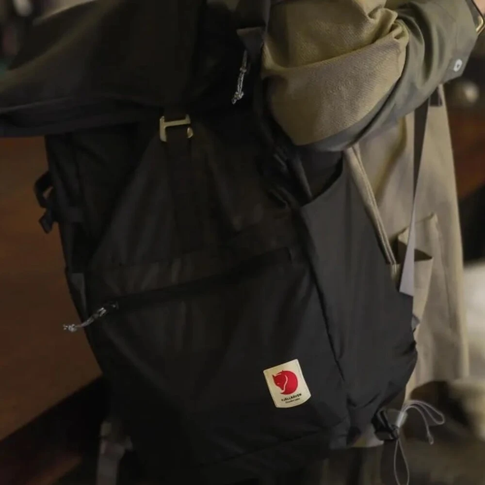 Рюкзак Fjallraven High Coast Foldsack 24 Black (550) - фото 5