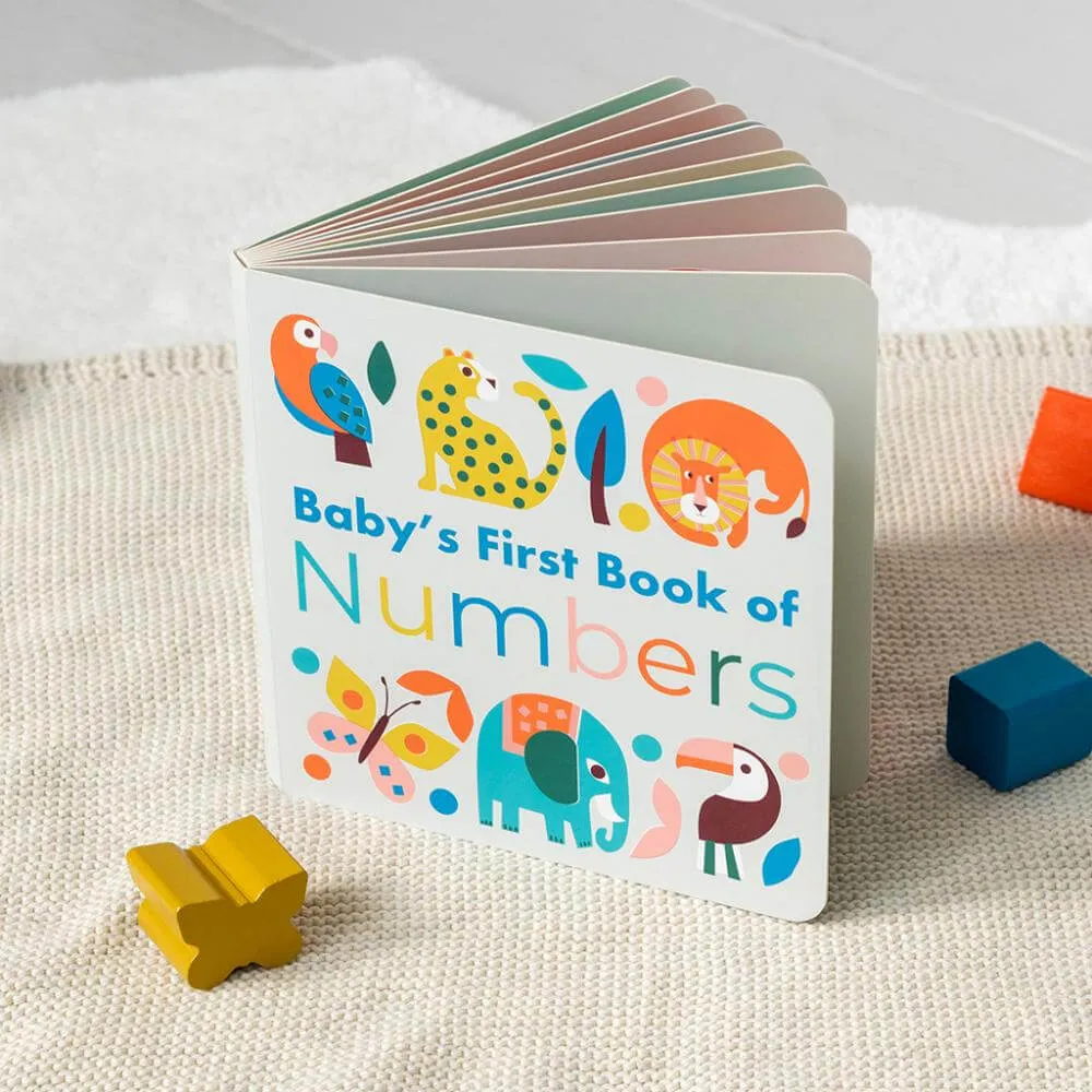 Книга с животными Baby's First Book of Numbers REX - фото 1