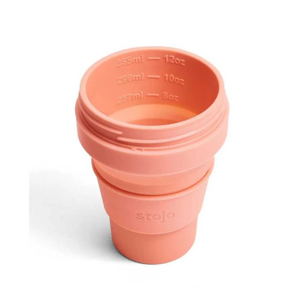 Складной стакан Stojo Apricot 355 мл - фото 3