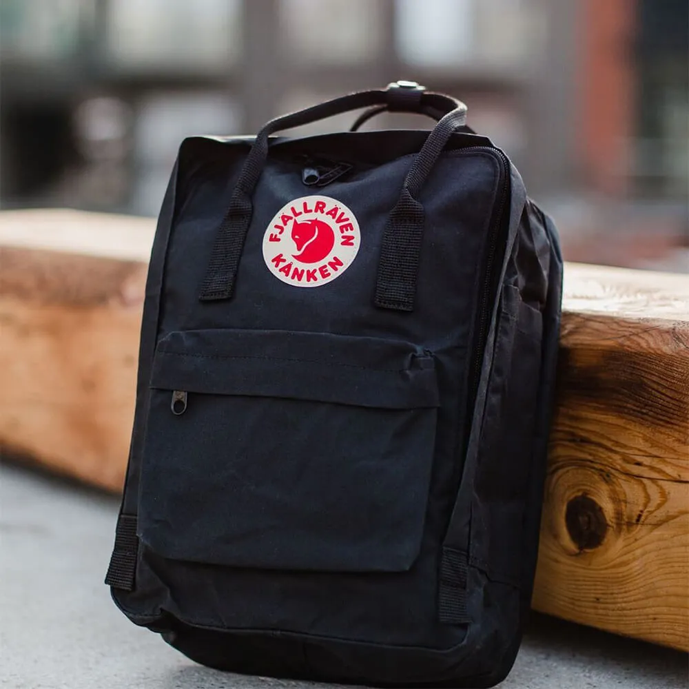 Рюкзак Fjallraven Kanken Laptop 15 Black (550) - фото 4
