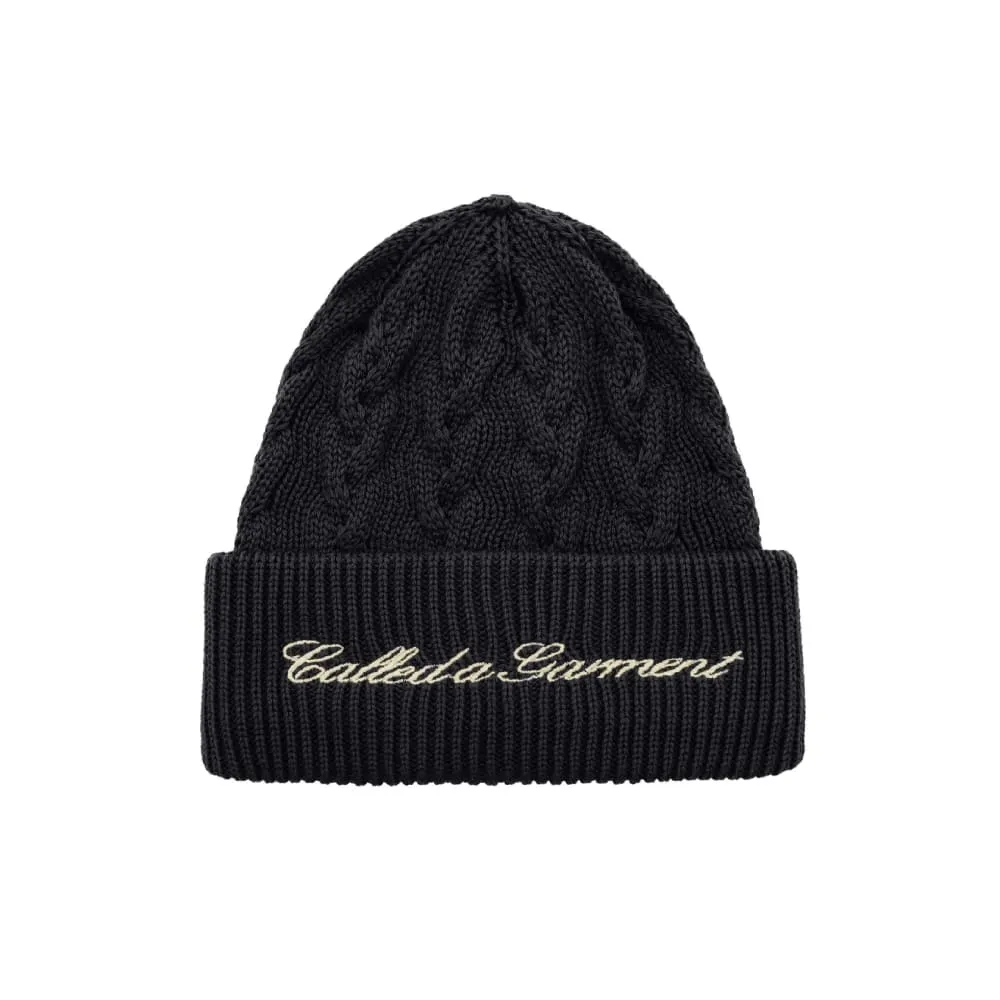 Шапка Called a Garment Everyday Beanie Сharcoal - фото 1
