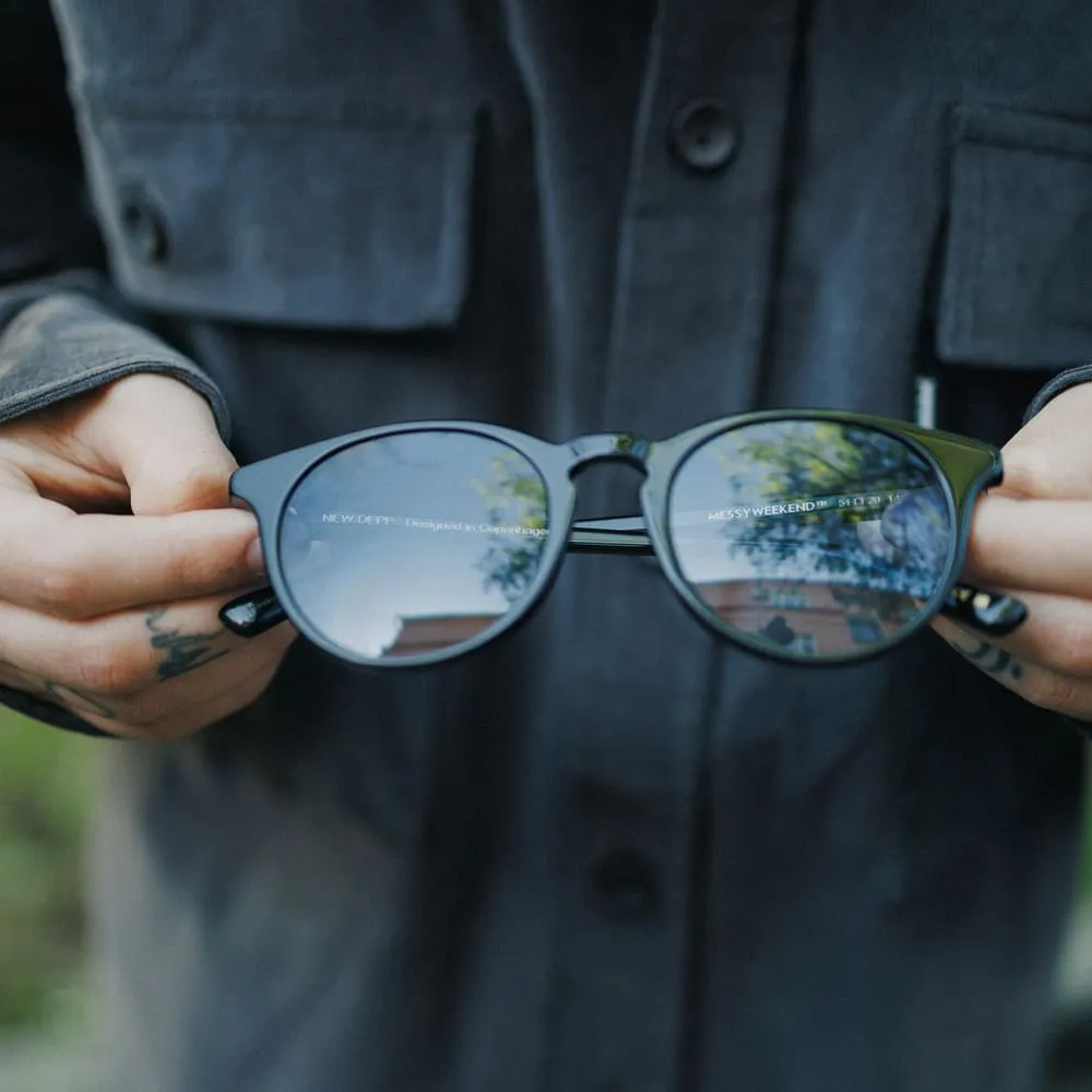 Очки MESSYWEEKEND New Depp Black Gradient Blue - фото 4