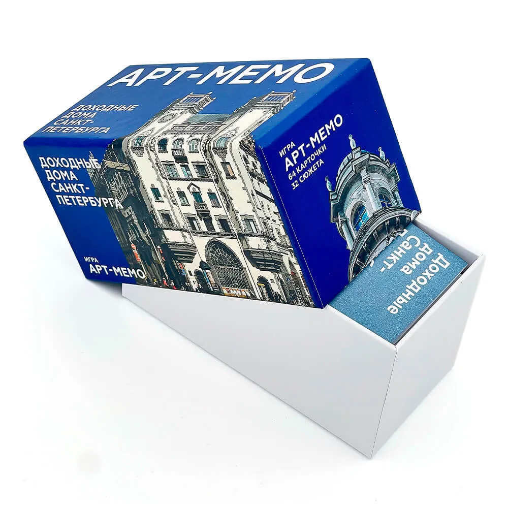 Игра Арт-мемо Доходные дома Санкт-Петербурга - фото 16