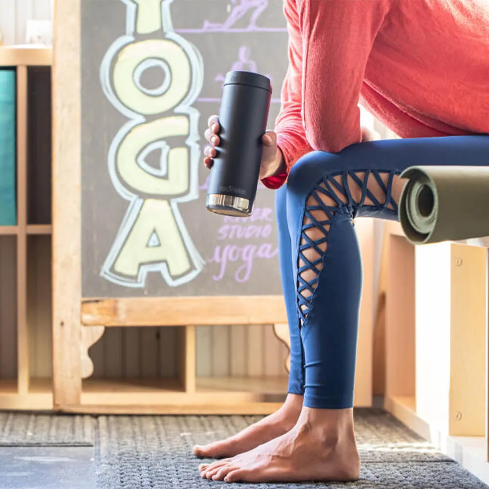 Термокружка Klean Kanteen TKWide 473 мл Cafe Cap Black - фото 9