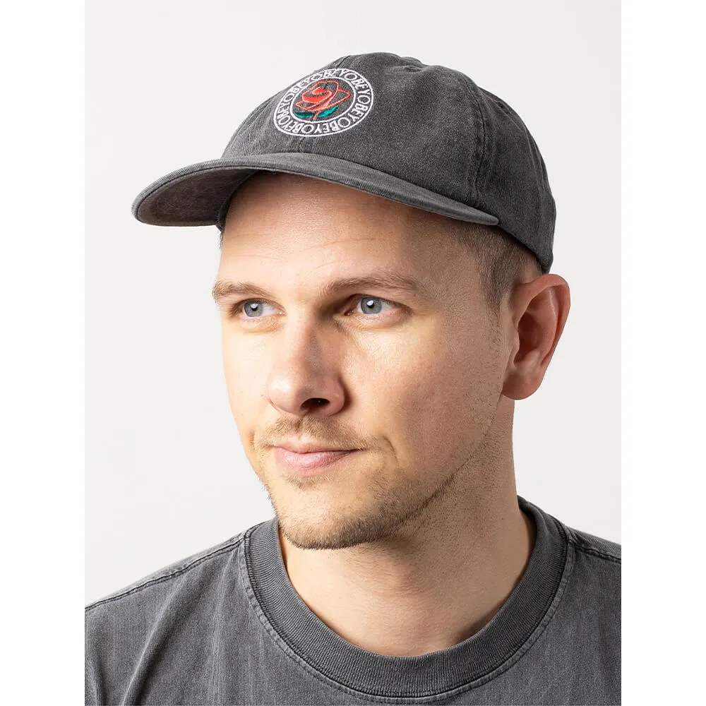 Кепка Obey Pigment Studio 6 Panel Black - фото 4