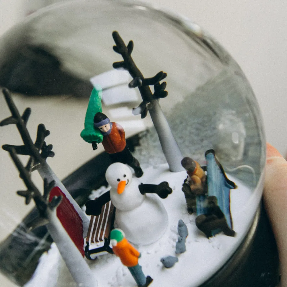 Снежный шар Friend Function Новогодний двор - фото 2