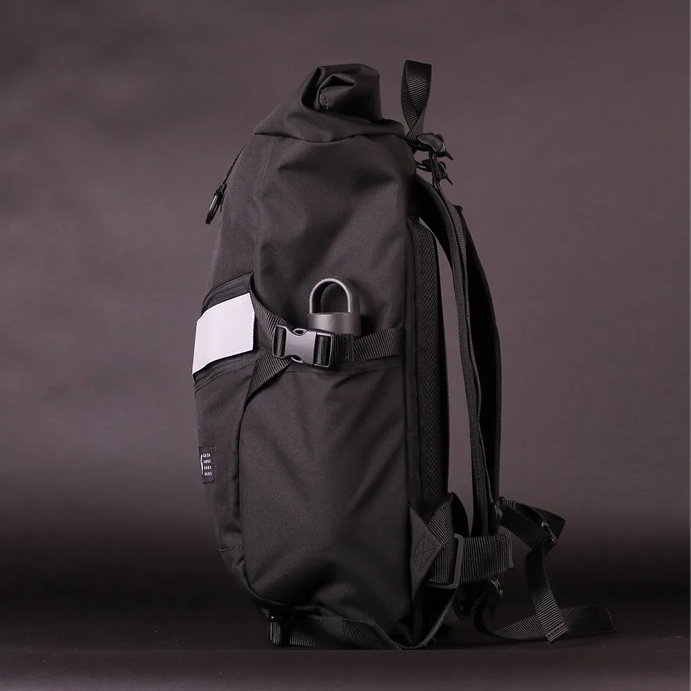 Рюкзак GO Technic Rolltop M черный - фото 5