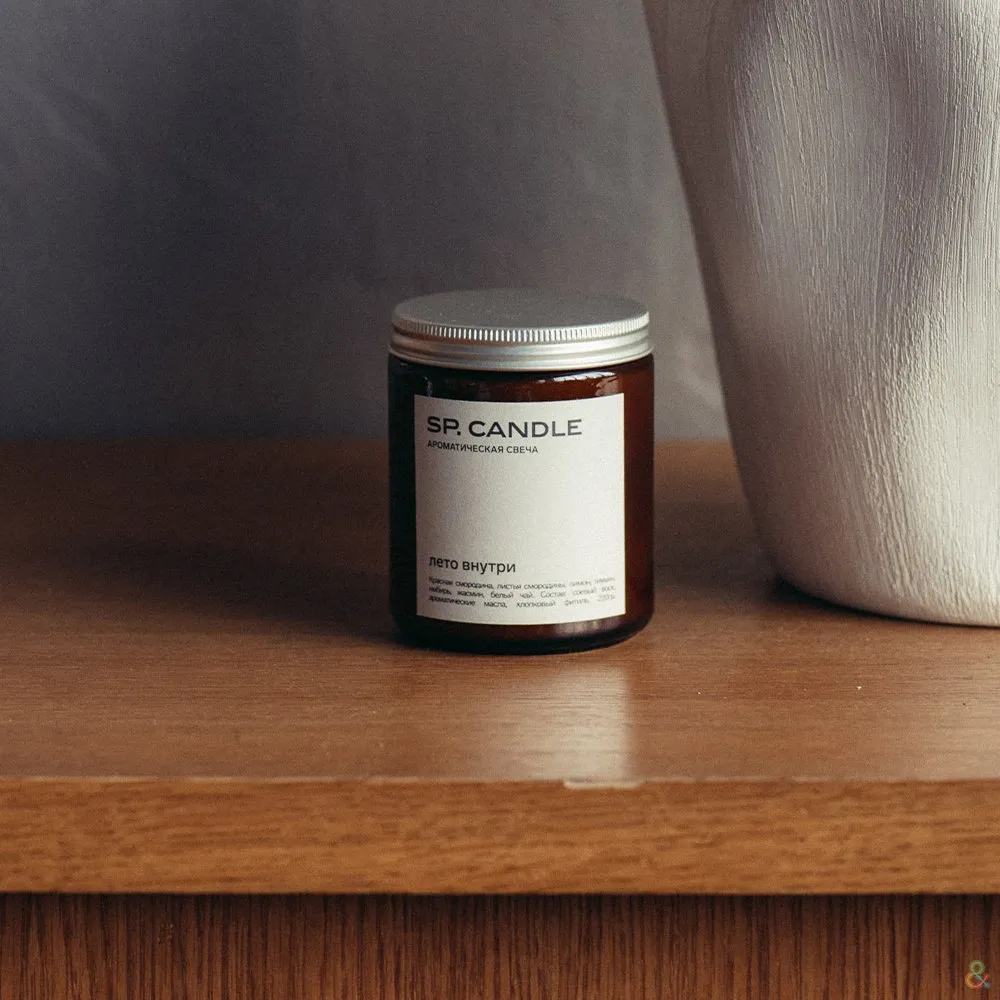 Ароматическая свеча SP Candle большая - фото 7