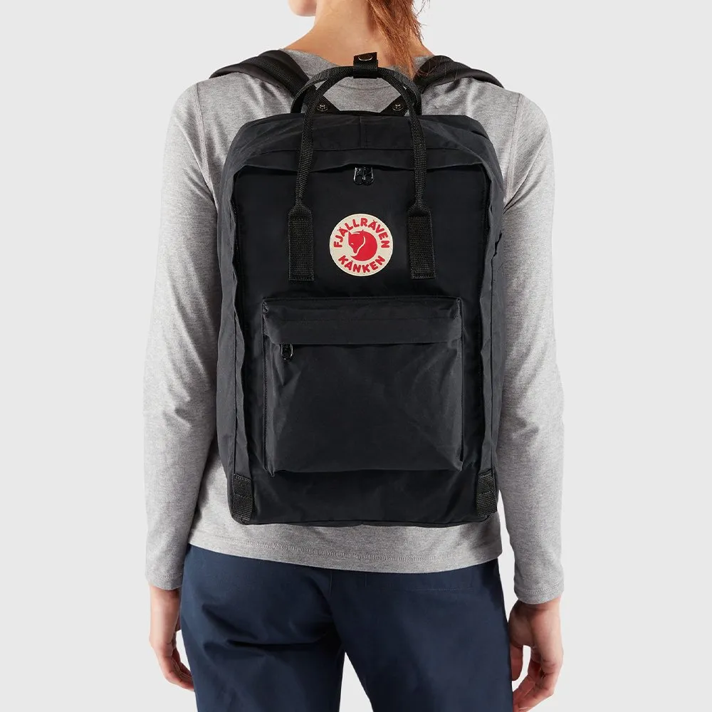 Рюкзак Fjallraven Kanken Laptop 17 Black (550) - фото 9