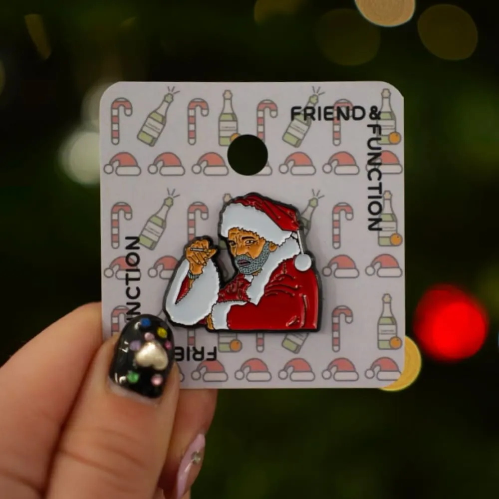 Значок Плохой Санта - фото 5