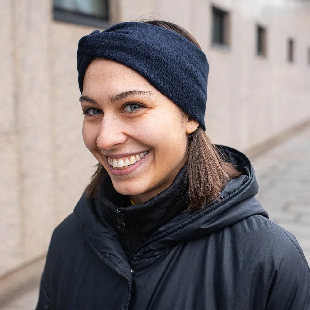 Шерстяная полоска (повязка) на голову Friend Function Невидимый синий - фото 2