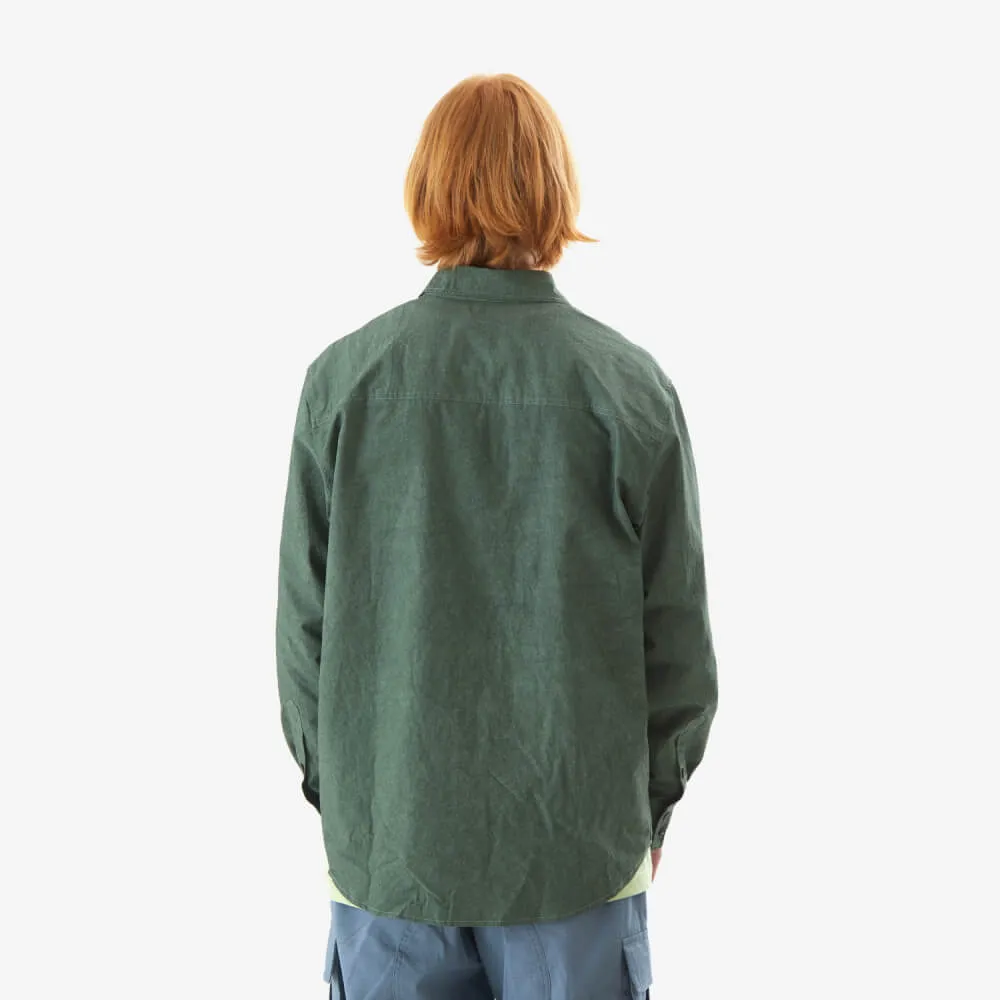 Рубашка Меч DYED Forest Green - фото 17