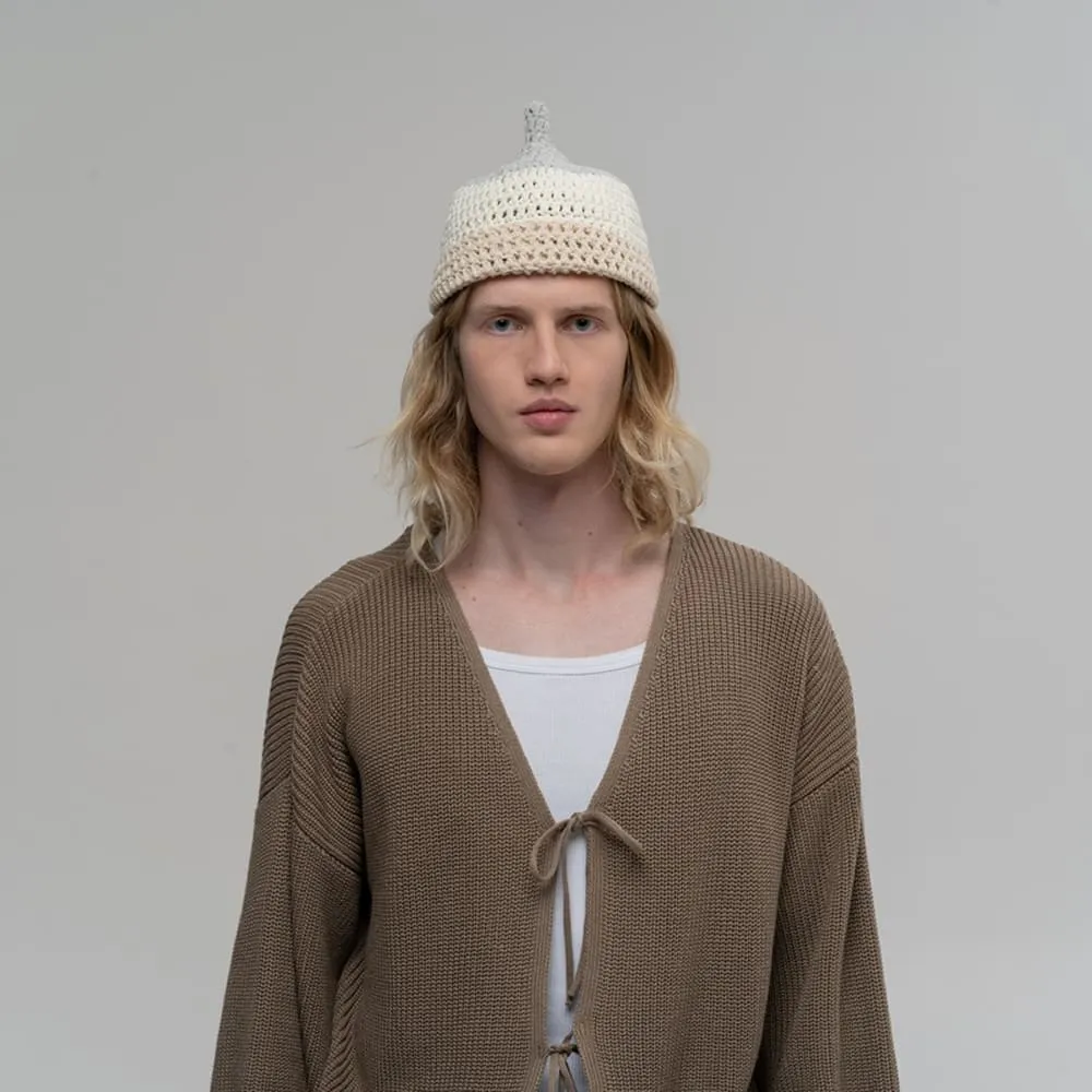 Шапка CHECK YA HEAD бежевая 25224/147 - фото 5