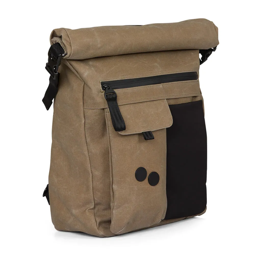Рюкзак Pinqponq Carrik Coated Khaki - фото 11