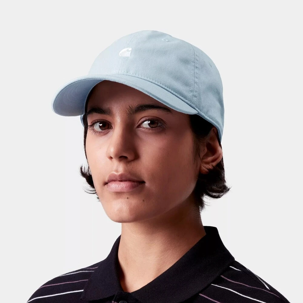 Кепка Carhartt WIP Madison Logo Tourmaline/White - фото 1