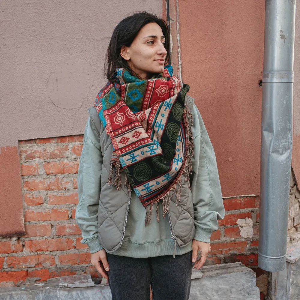 Непальский шарф Рахендра - фото 3