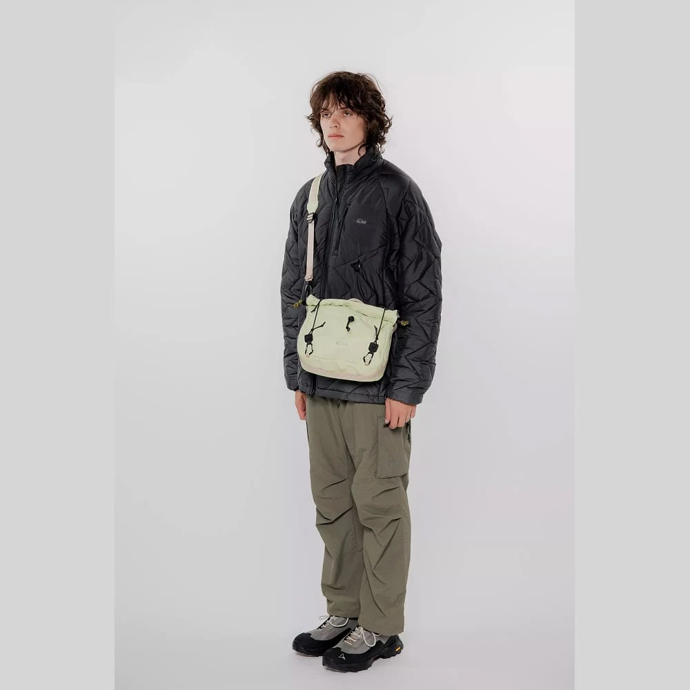 Кроссбоди сумка ELLIKER Nidder Roll Top 6L Lime - фото 14