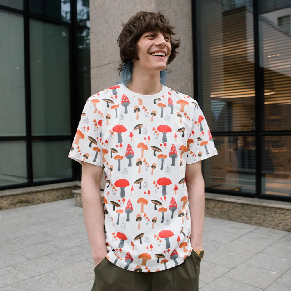 Футболка Friend Function Грибная белая - фото 4