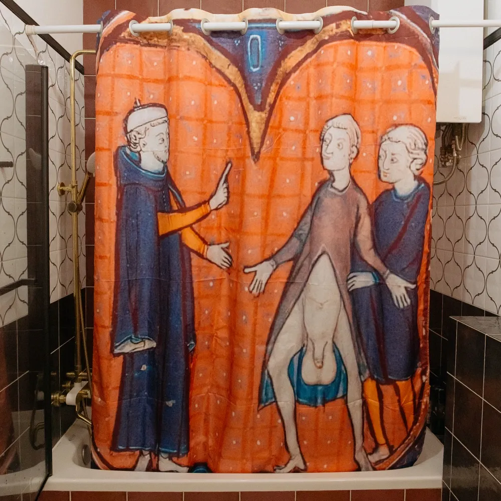 Шторка для ванной Friend Function X Страдающее Средневековье «Коля» - фото 1