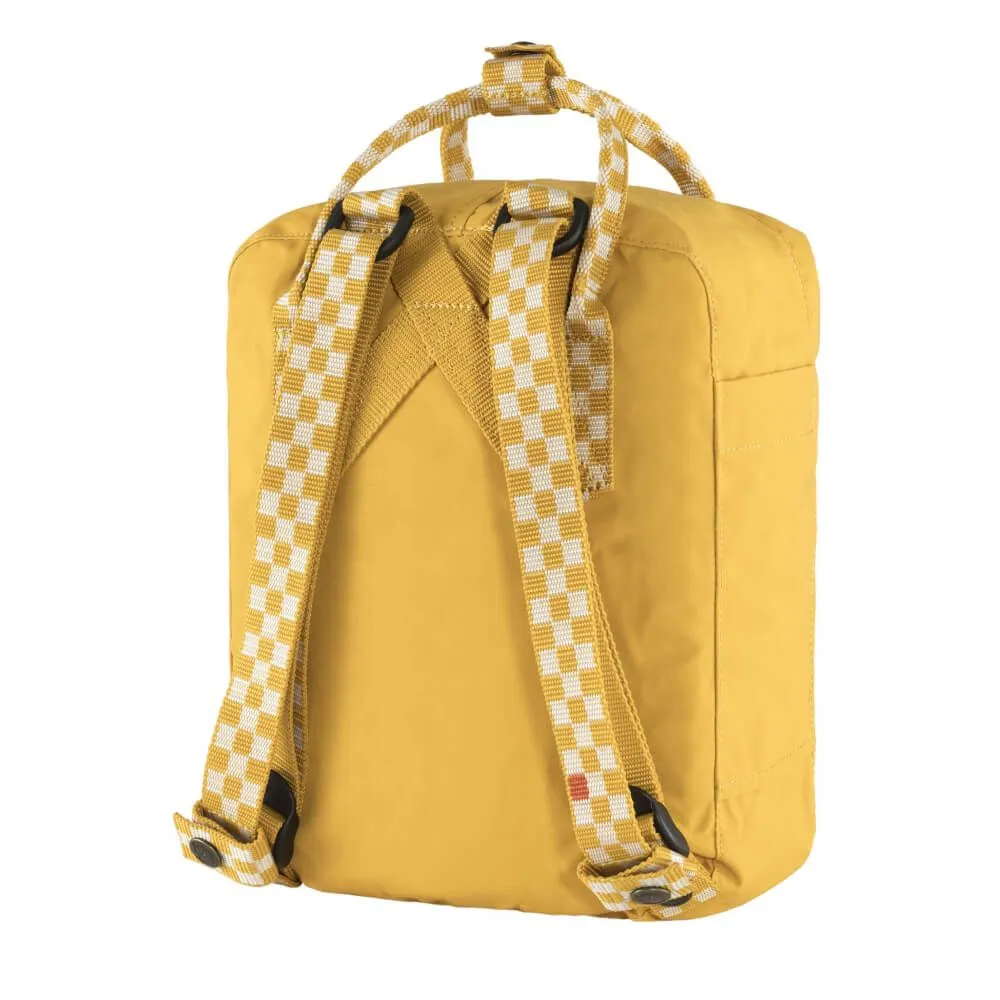 Рюкзак Fjallraven Kanken MINI Ochre-Chess Pattern (160-904) - фото 4