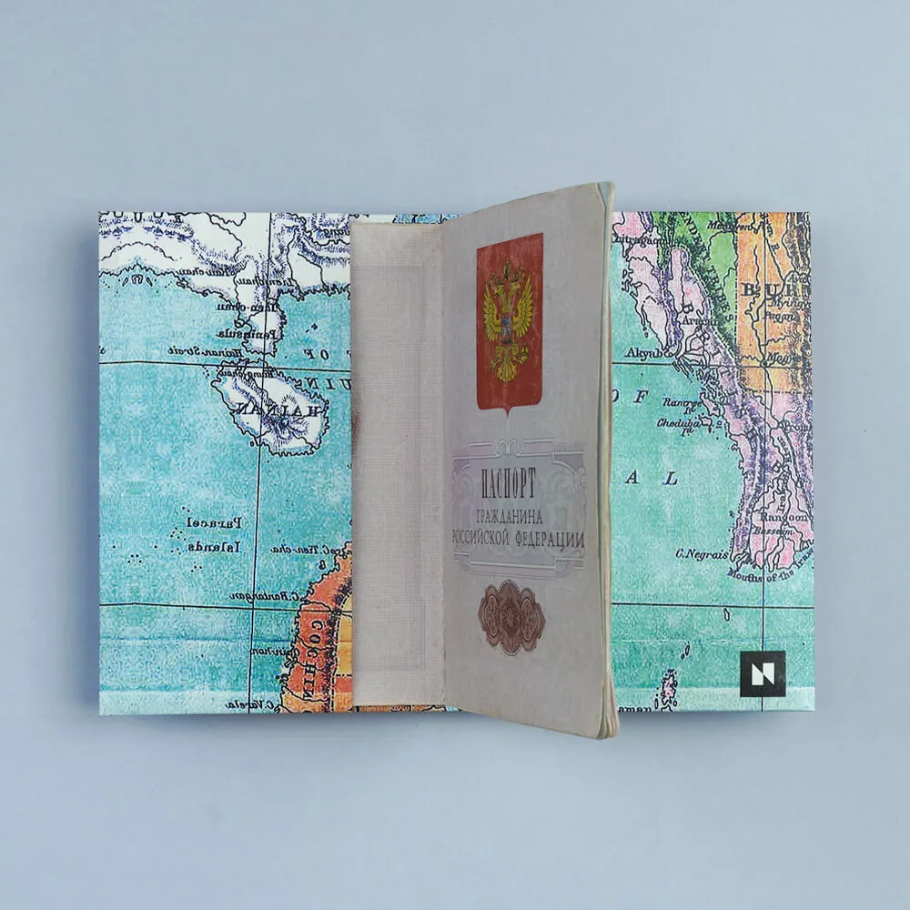 Обложка для паспорта из тайвека New Wallet New Voyager - фото 3