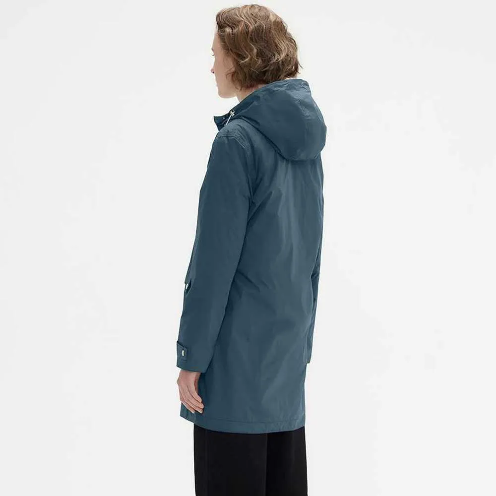 Плащ SHU синий - фото 3