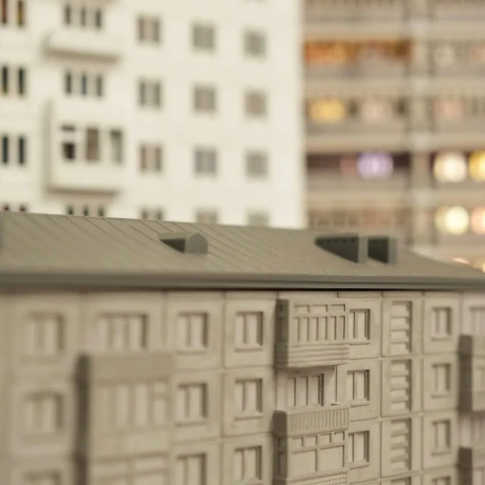 Шкатулка «Goodbye, хрущёвка» серая - фото 9